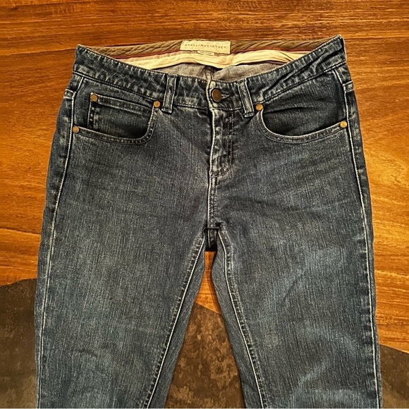 Stella McCartney Women’s Premium Denim Jeans Bootcut Style Made in Italy Size 27 - Picture 7 of 14